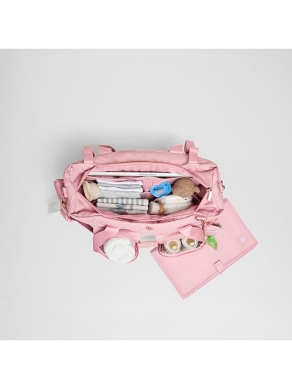 Stylish Weekender Tote Diaper Bag | Spacious, Lightweight & Versatile Design - Picture 4 of 6